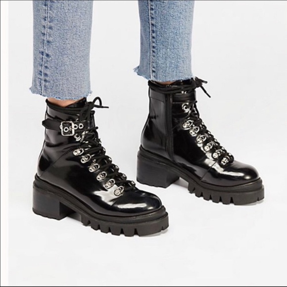 Jeffrey Campbell Czech lace up boot